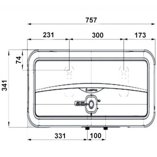 Máy nước nóng gián tiếp Slim2 RS Ariston